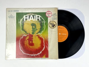 Hair The American Tribal Love Rock Musical Vinyl LP Broadway Cast Shrink VG - Imagen 1 de 10