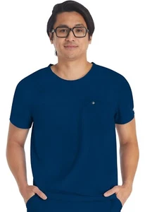Blusa Médica Dickies EDS NXT Para Hombre Cuello Redondo DK676 NAVEGACIÓN Azul Marino Envío Gratuito - Imagen 1 de 5