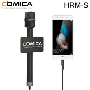 Comica HRM-S Cardioid Interview Mic Condenser Microphone for iPhone Smartphone - Picture 1 of 12
