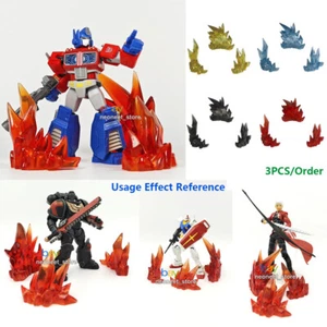 Figura de acción maestra efecto roca cristal hielo escena para Bloks Transformers G1 4" - Imagen 1 de 15