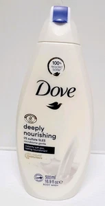 Dove Deeply Nutriishing 500 ml/16,9 oz lavado nutritivo duradero para piel suave de paloma - Imagen 1 de 2