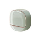Waterproof Soap Dish with Drainage Box, Wall Mounted Soap Holder Box w Drain&Li