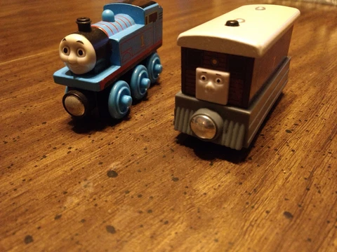 Thomas & Friends Wooden Railway ~ Thomas and Toby Cover