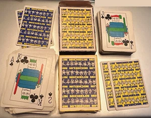 Vintage Michelin Tires 2 Playing card decks (52 cards + Jokers, boxed) - Picture 1 of 1