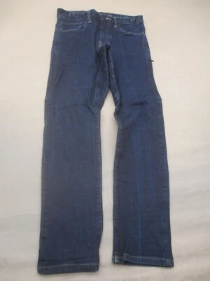 Pantalones de mezclilla rectos elásticos de mezcla de algodón lavado oscuro azul talla 28 Nike SB 151 Foto 1 de 4