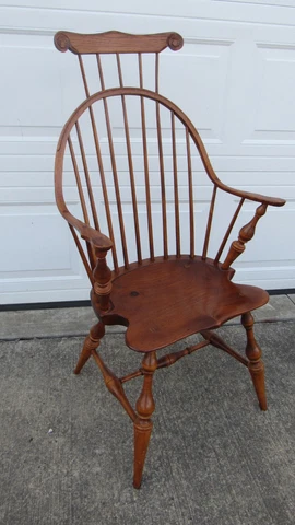 Antique Windsor Chair Single Plank Cover