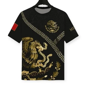 Herren 3D Digitaldruck Kurzarm T-Shirt Rundhals, Tiermuster NEU  - Bild 1 von 4