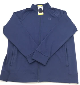 Bench Urbanwear Full Zip Jacket Moisture Wicking, Blue, Size Small - Picture 1 of 3