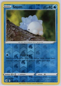 Pokemon TCG Snom Fusion Strike 084/264 Reverse Holo Common - Picture 1 of 1