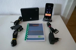 Gigaset SL910A Bluetooth Schnurloses Telefon - Piano Black mit Touch und Anrufbe - Zdjęcie 1 z 4