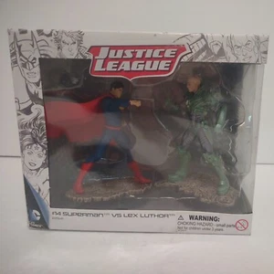 #14 Schleich Justice League Scene Superman Lex Luthor Figurine New NOS Box 2015 - Picture 1 of 7