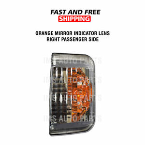 Fit for Dodge Ram Promaster Door Mirror Orange Indicator Lens Right 2014 2018