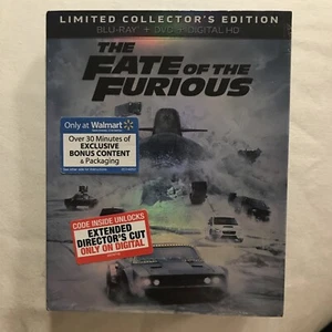 The Fate of the Furious (BLU-RAY+DVD+DIGITAL HD 2017) - Picture 1 of 2