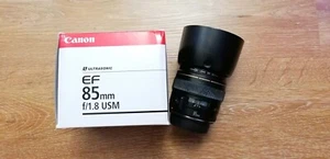 Canon EF 85 mm F/1.8 USM Objektiv inkl. Originalverpackung - Bild 1 von 3