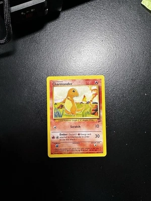 [NM] Charmander 69/130 Base Set 2 Pokemon Card 2000 WOTC - Image 1 of 2