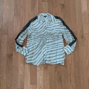 Women's Massimo Dutti Striped Blouse - Picture 1 of 4