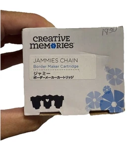 Creative Memories JAMMIES Chain Border Maker Cartridge BMC Punch Baby Body Suit - Picture 1 of 2