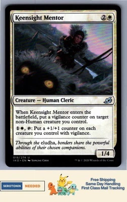 [MTG] Keensight Mentor #18 - Ikoria: Lair of Behemoths: 2999 - Image 1 of 2