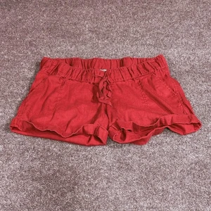 A Pea In The Pod Shorts Womens Medium Maternity Linen Blend Drawstring Casual - Picture 1 of 10