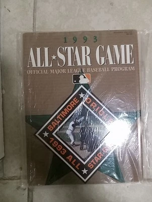 1993 Baltimore Orioles MLB All-Star Game Official Program CAMDEN YARDS - Image 1 of 3