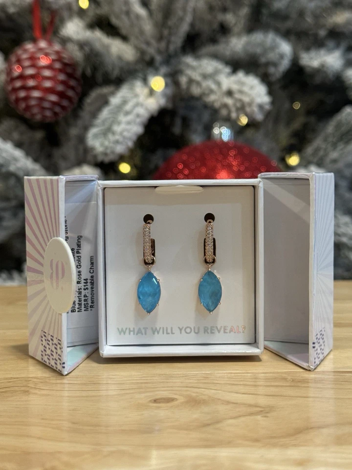 Pendiente BP MH 2025 Belleza en Lucha Colores Topacio Azul Fo Rodolita Foto 1 de 1