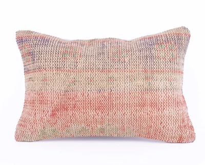 Indian Vintage Handmade Kilim Jute Pillow Cushion Cover Throw Sofa Decor - Image 1 of 4