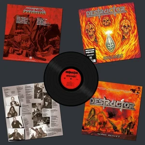 Destructor CD - Sonic Bullet (Ltd. Black Vinyl LP 2022 Remaster) Razor - Sealed - Picture 1 of 3