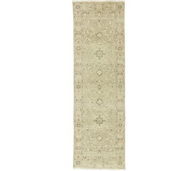 Muted Floral Transitional Oriental Runner Rug Hallway Kitchen Carpet 2'6X8'2 ft - Image 1 of 4