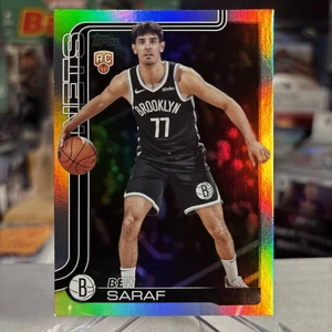Ben Saraf 2025-26 Topps Basketball Nets Silver Rainbow Foil Rookie RC ⭐️ MINT - Picture 1 of 3