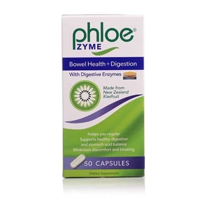 Phloe Zyme Salud intestinal y digestión con enzimas digestivas 50 cápsulas - Imagen 1 de 1