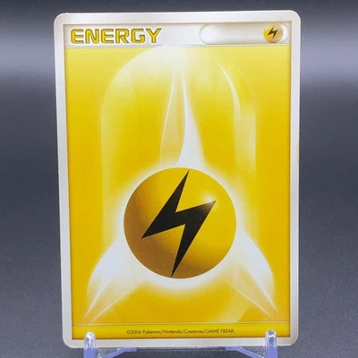 Pokémon Card Game Lightning Energy Nintendo Pocket Monsters Japanese Anime 2006 - Image 1 of 4