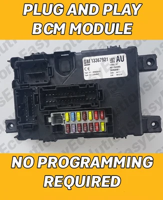✅PER VAUXHALL PLUG & PLAY BCM MODULO CONTROLLO CORPO 13367921 NO NECESSITÀ DI CODIFICA - Immagine 1 di 4