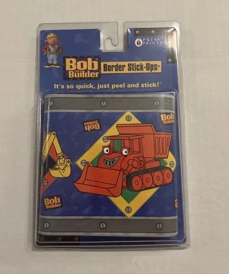 Bob the Builder Wallpaper Border 15 Feet Peel Stick Removable Stick Up NEW - Image 1 of 4