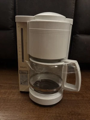 Cafetera vintage Krups Gevalia Kaffe blanca 10 tazas tipo 369 DE 12 850 WOO C2 Foto 1 de 4