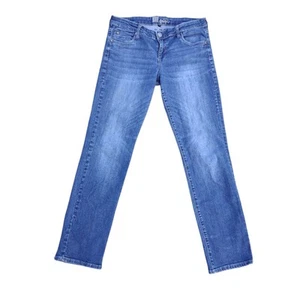 Pantalones de mezclilla elásticos Kut from the Kloth Katy Boyfriend tiro alto lavado oscuro talla 8 - Imagen 1 de 14