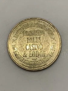 Feather Falls Indian Tribal CASINO $1 Slot Token Oroville California ca 1996 - Bild 1 von 2