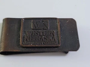 Western Nebraska Community College Money Clip WN - Picture 1 of 5