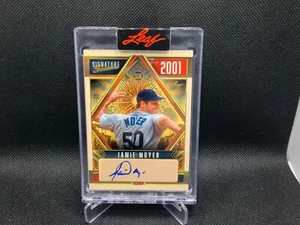 2025 Foglia Stagioni al Sole Jamie Moyer 2001 Firma Stagioni Auto /35 - Foto 1 di 2