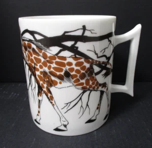 Kaffeebecher New Trends Inc Japan 70er Vintage Giraffe stilisierter Henkel Unikat - Bild 1 von 10