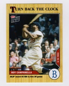 2020 Topps Now Turn Back The Clock Roy Campanella #41 Baseball Card(PR 521) - Picture 1 of 2