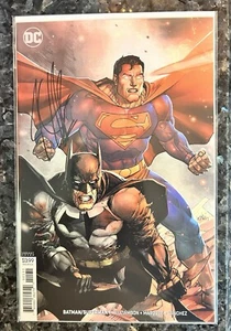 Batman/Superman #1 signiert von Joshua Willams - Bild 1 von 3