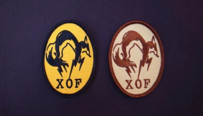 METAL GEAR SOLID MGS5  XOF Hoop&Loop Patch - Image 1 of 3