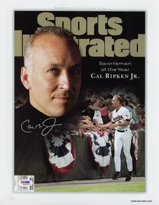 Cal Ripken Jr. SIGNED Sports Illustrated Print 11x14 Orioles PSA/DNA AUTOGRAPHED - Picture 1 of 1