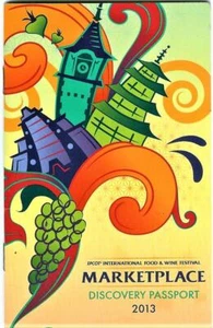 Disney World Epcot Essen & Wein Festival Marktplatz Entdeckungspass 2013 - Bild 1 von 1