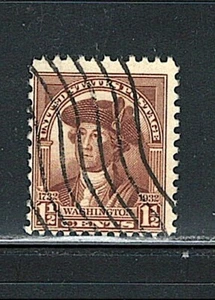 US Year of 1932 Washington Single Stamp Scott# 706 (Used), - Picture 1 of 2
