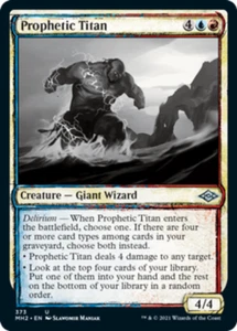 Prophetic Titan - Foil - Showcase x1 - Modern Horizons 2 - NM-Mint, English - Mo - Picture 1 of 1