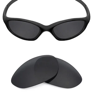 hdhut Replacement Len for-Oakley Minute 2.0 Sunglass Stealth Black Polycarbonate - Imagen 1 de 5