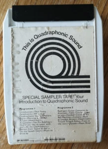 Various–THIS IS QUADRAPHONIC SOUND:UK 1972 8-Track Cart Comp/Sampler.EMI Q8-DT 1 - Picture 1 of 7