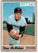1970 O-Pee-Chee Don McMahon #519 San Francisco Giants