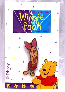 VERY RARE! DISNEY ProPin (Read) - PIGLET from WINNIE the POOH on Sales Card - Picture 1 of 4